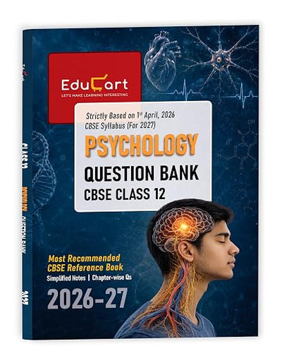 Educart Psychology Question Bank Class 12