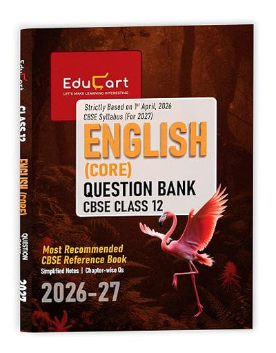 Educart English Core Question Bank Class 12
