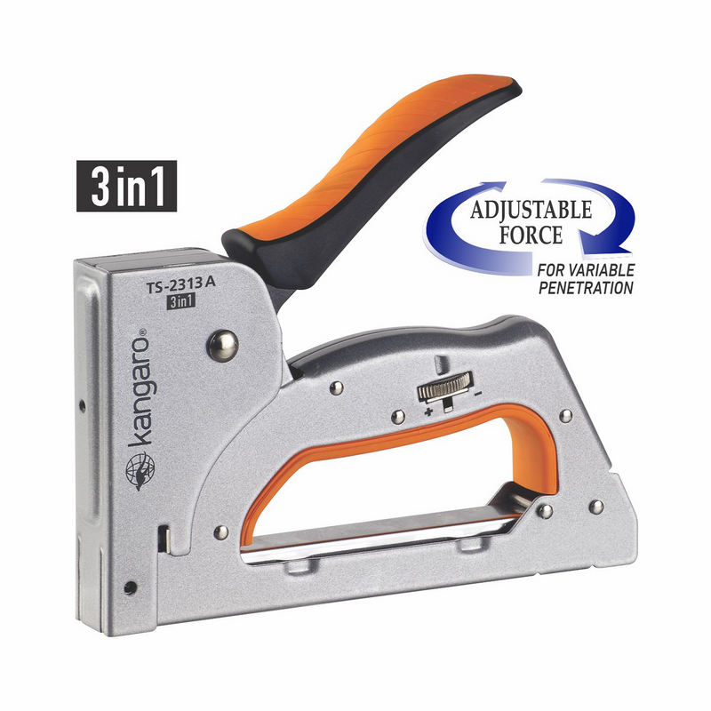 Kangaro TS-2313A 3-in-1 gun tacker