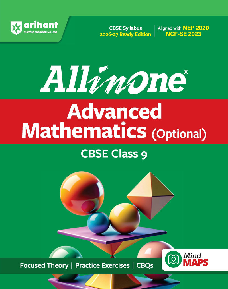 Arihant All In One Advanced Mathematics Class 9 2026-27