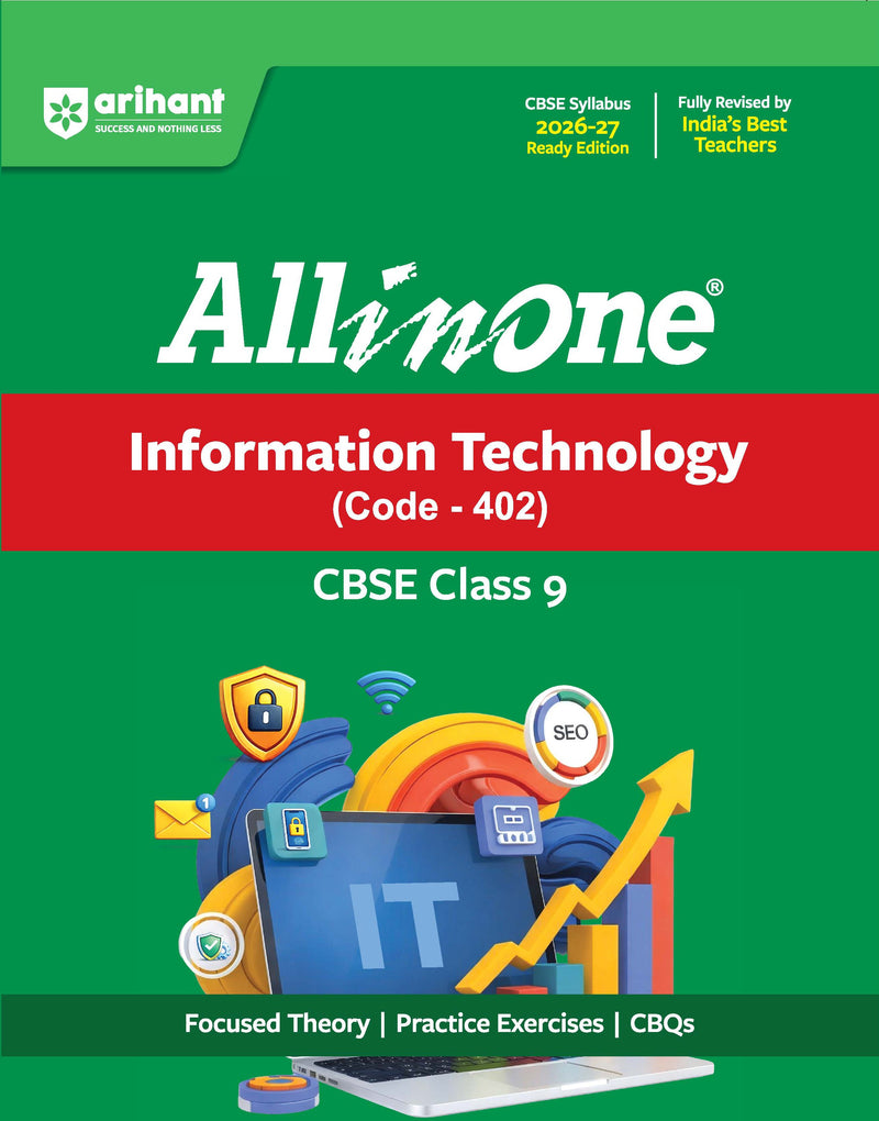 Arihant All In One Information Technology 402 Class 9 2026-27