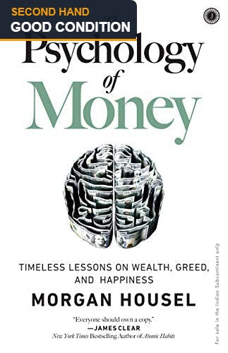 The Psychology of Money by Morgan Housel - second hand book, good condition