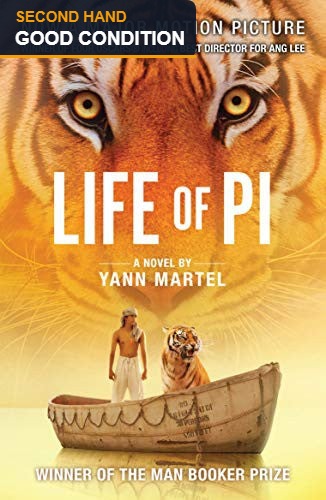 Life of Pi by Yann Martel - second hand book, good condition