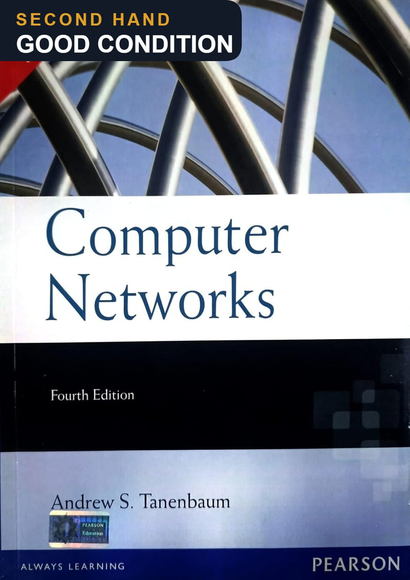 Computer Networks 4th Edition by Tanenbaum — second hand, good condition