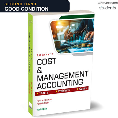 Taxmann Cost and Management Accounting — second hand, good condition