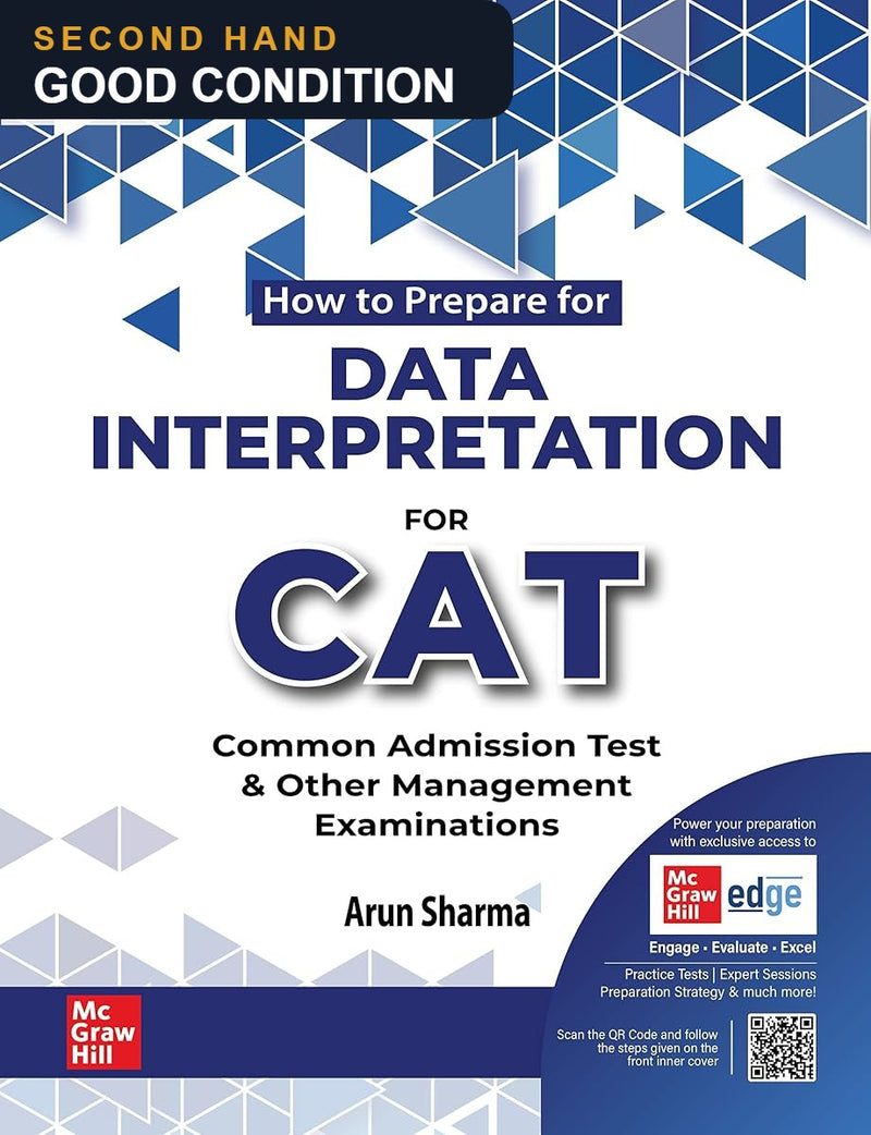 How to Prepare for Data Interpretation for the CAT by Arun Sharma — second hand, good condition