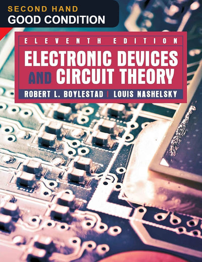 Electronic Devices and Circuit Theory 11th Edition Boylestad — second hand, good condition
