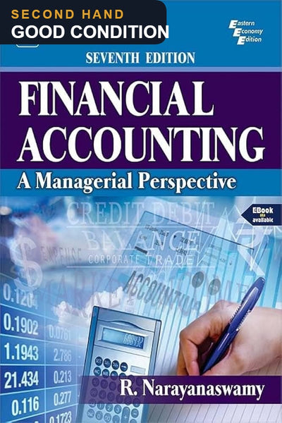 Financial Accounting A Managerial Perspective by R. Narayanaswamy — second hand, good condition