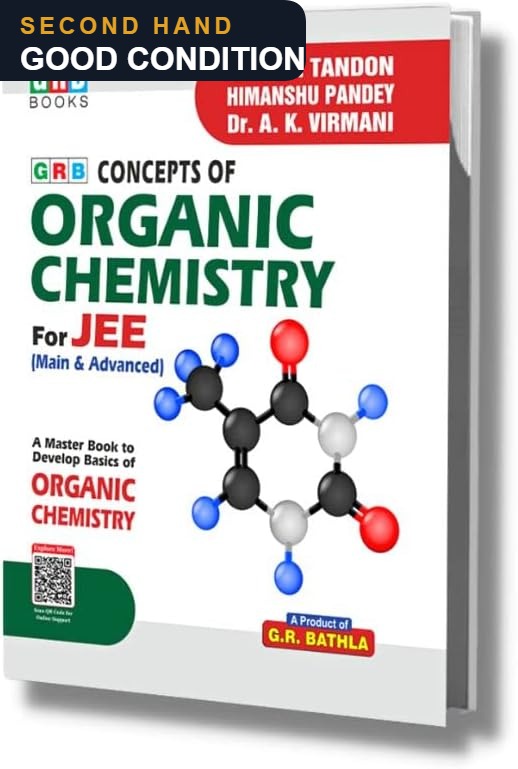 GRB Concepts of Organic Chemistry for JEE — second hand, good condition