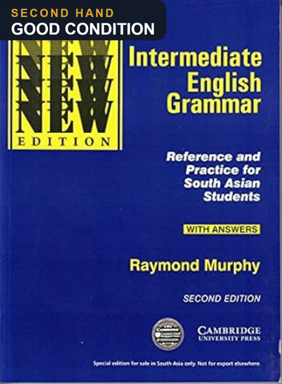Intermediate English Grammar with Answers by Raymond Murphy — second hand, good condition
