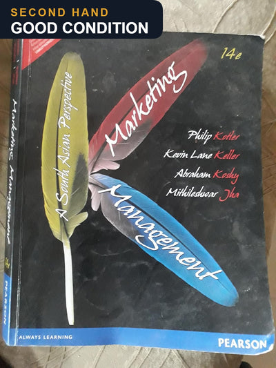 Marketing Management 14th Edition Kotler Keller Koshy Jha — second hand, good condition