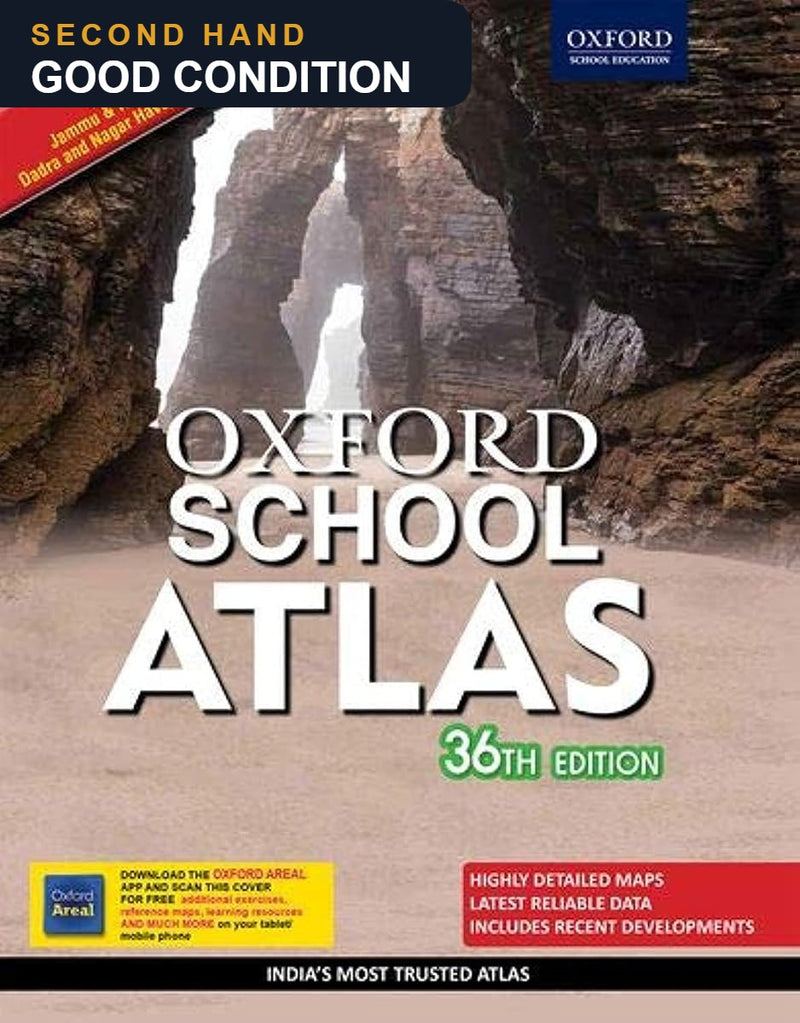 Oxford School Atlas 36th Edition — second hand, good condition