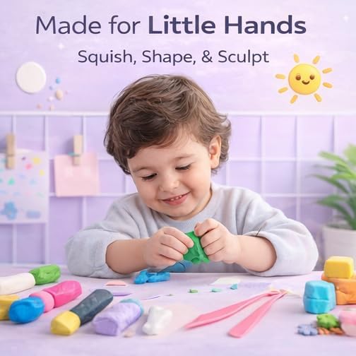 Zesto air dry clay models